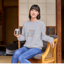 This Girl Can Inspirational Crewneck Sweatshirt — Women's Motivational Pullover