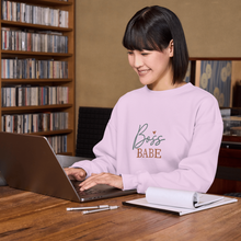 Boss Babe Crewneck Sweatshirt — Empowering Women's Graphic Pullover