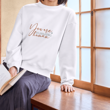 You Are An Amazing Human Crewneck Sweatshirt — Inspirational Comfort Gift