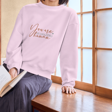 You Are An Amazing Human Crewneck Sweatshirt — Inspirational Comfort Gift